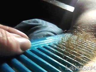 hairy redhead masturbation