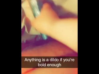 Brandi gives Nylon Handjob