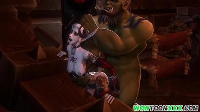 Elfs and hot babes get rammed in their cunts