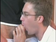 cumshot in hotel room