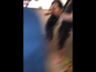 stroking my oily cock