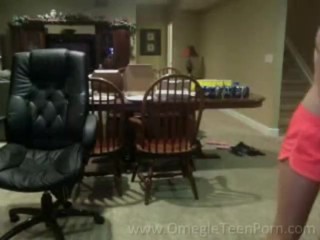 Innocent looking blonde shows her wild side