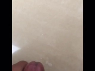 Cumming with pocket pussy