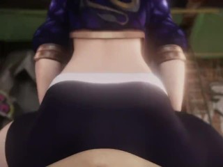 Anal	 cums on her pussy and then drinks it from a glass