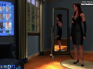Leila Dped in a gangbang