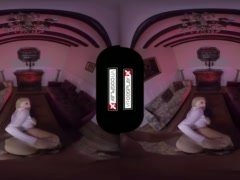 VR Powergirl ASSembly Parody With Huge Boobed Angel Wicky VRCosplayX com