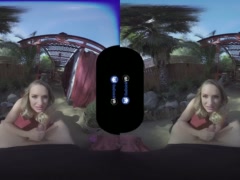 Cali Carter in Virtual Reality gets Fucked Outdoors