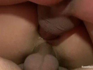 Janey And Black Dildo