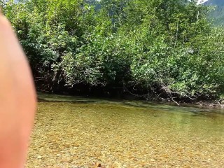 Blonde in heat masturbating