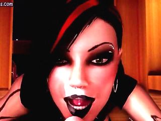 Blonde animated shemale fucking