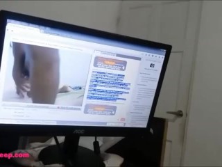 Sabrina fucked hard while sucking cocks