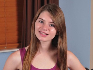 Russian Brunette Face-Fucked