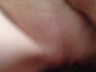 Blonde girl and horny guy in hot action