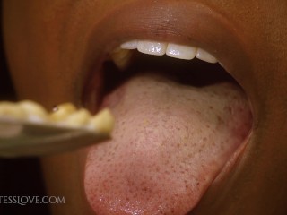 Black amature fucked hard on the sofa