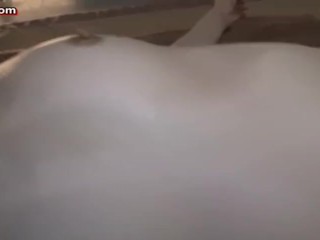 pubic hairs escaping from her big white pantys	