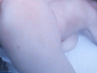 Blonde girl next door sucks long-haired dude's modest dick