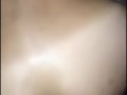 GF fingers herself and squirts