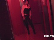 Nipple Pinching Babe Dominatrix