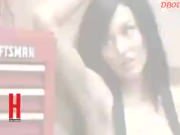 Girl gets her sexy tits sucked and finger licked by guy 