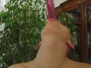 German slut in sexy high heels gets fucked