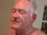 Big dick stud gets sloppy deepthroat from horny slut then pounds pussy