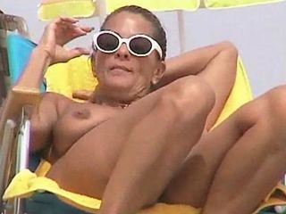 Nudist beach public