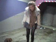 British motorbike slut fucks an Irishman part 4
