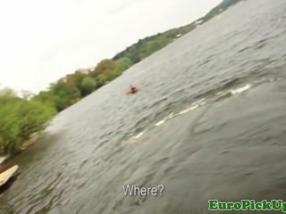 Bigboobs pickedup euro squirting outdoors