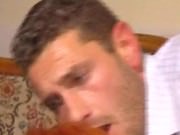 Sucking a hot muscle hunk