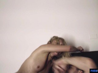 Raquel and Scarlet fuck each other hard