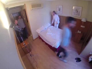 Amateur couple at home