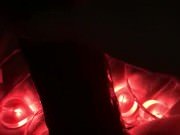 Interracial lesbian mature dildo sex 2