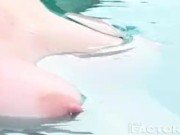 orgy party at poolside