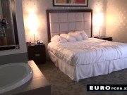 stepmom enjoys her black friend during hotel date  
