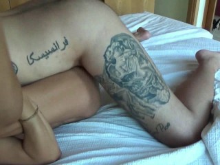 Tied Up Ob The Bed