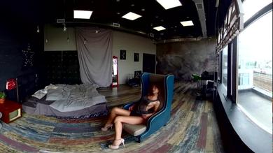 Beautiful amateur girls dancing and teasing in this exclusive VR video