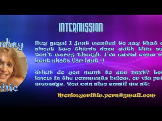 Big estim cum shot with inflateable butt plug