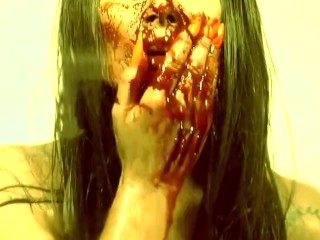 ORGASMS Sensual young blonde girl really getting into oral