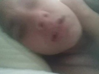 Hands free huge cum orgasm