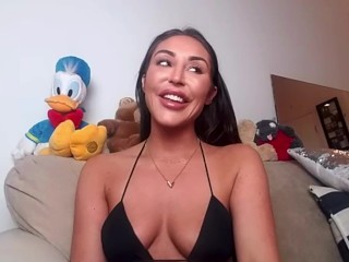ejac au vibro dans l'atelier