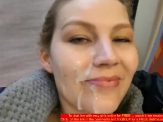 Big Titted Milf Handjob In The Living Room