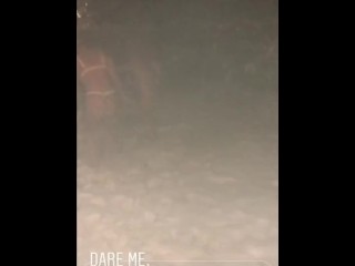 Blowjob blindfolded!