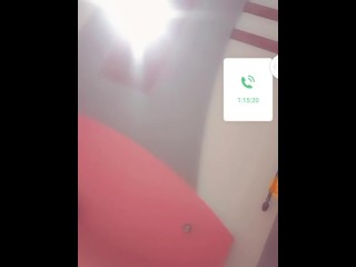 ARAB WOMAN SHOWS HER SHAVEN PUSSY