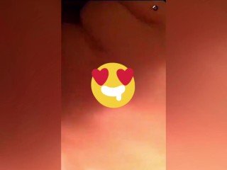 playing with her pussy