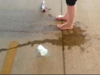 Horny hairy chub bear jacks off on kitchen floor