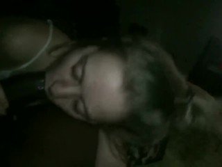 husband film her wife riding me