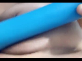 Precum is a fantastic lube for purple cockheads