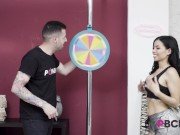 Slut gets double teamed.