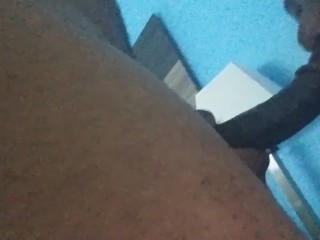 French slut fucked in a sexshop and jizzed on her feet